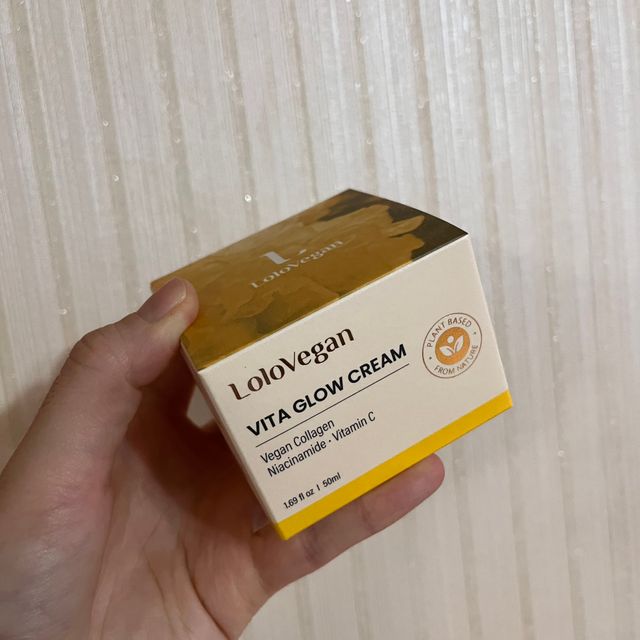 로로비건 비타글로우 크림 리뷰 사진