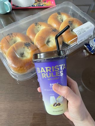 바리스타룰스 돌체 라떼 — 5점을 준 리뷰어가 2023년 4월 올린 사용 사진