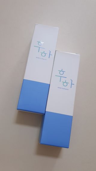 [심폐소생소] 무불소 임산부 천연 치약 — 5점을 준 리뷰어가 2021년 10월 올린 사용 사진