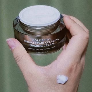 피부미 골드베릴 미라클페어 세레이징 퍼밍 크림 50ml — 5점을 준 리뷰어가 2021년 9월 올린 사용 사진
