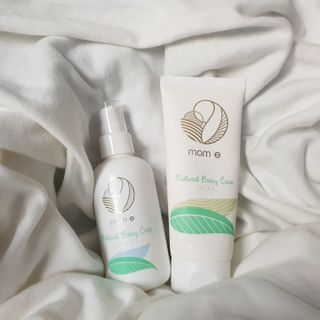 mom e 맘이 내추럴 베이비 케어 크림+바디오일 — 5점을 준 리뷰어가 2021년 1월 올린 사용 사진