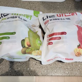 수플먼트 나는 마신닭!! 닭가슴살 주스키트, 먹기 힘들었던 닭가슴살 이제는 마시자 — 4점을 준 리뷰어가 2023년 3월 올린 사용 사진