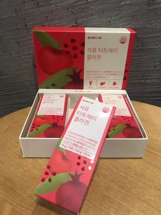 서울약사신협_석류 타트체리 콜라겐_10g x 30포 — 5점을 준 리뷰어가 2021년 7월 올린 사용 사진
