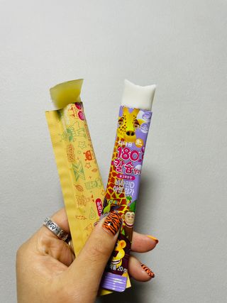 다나음 180도 칼슘젤리+아연면역젤리 — 5점을 준 리뷰어가 2022년 1월 올린 사용 사진
