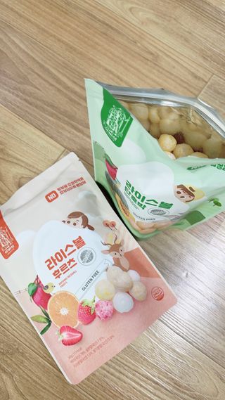 아비삭라이스볼 3종 /딸기,후르츠,단호박 — 5점을 준 리뷰어가 2021년 3월 올린 사용 사진