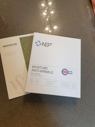 SOONWITH 순위드 NEP+ 스킨케어 3종 세트 — 5점을 준 리뷰어가 2021년 4월 올린 사용 사진