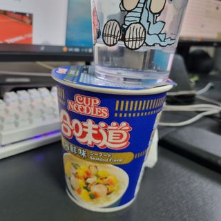 NISSIN 닛신 컵누들  4종 - 씨푸드오리지날, 씨푸드 스파이시, 씨푸드 커리, 씨푸드 XO소스 — 5점을 준 리뷰어가 2022년 12월 올린 사용 사진