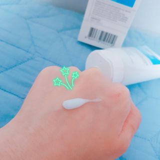 랑벨 수퍼내츄럴 아쿠아 수딩 크림 100ml — 5점을 준 리뷰어가 2022년 4월 올린 사용 사진