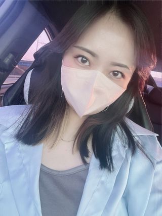 애니가드 셋업메베마스크 (대형 4컬러 + 중형 4컬러) — 5점을 준 리뷰어가 2022년 4월 올린 사용 사진