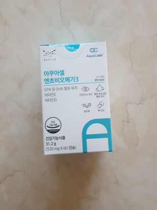 메디포스트 모비타 아쿠아셀 엔초비오메가3 60캡슐 — 5점을 준 리뷰어가 2022년 12월 올린 사용 사진