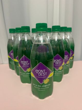 몽베스트 Montbest with Sparkling water Lemon OR Lime 20병(랜덤) — 5점을 준 리뷰어가 2022년 10월 올린 사용 사진