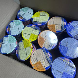 NISSIN 닛신 컵누들  4종 - 씨푸드오리지날, 씨푸드 스파이시, 씨푸드 커리, 씨푸드 XO소스 — 4점을 준 리뷰어가 2023년 1월 올린 사용 사진