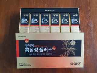 서울약사신협_투데이홍삼정플러스스틱_10g x 60포 — 5점을 준 리뷰어가 2021년 7월 올린 사용 사진