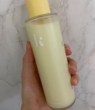 키노닉스 포텐틸라 카밍 크림 토너 — 4.5점을 준 리뷰어가 2021년 10월 올린 사용 사진