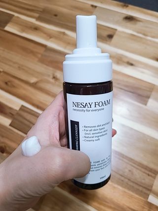 NESAY 네세이 크림 폼클렌져 포맨 150mL 남자폼클렌져 — 4점을 준 리뷰어가 2021년 3월 올린 사용 사진