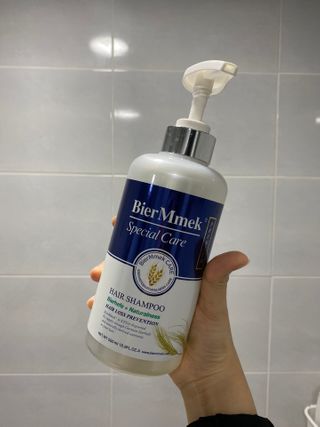 비어멕 독일맥주효모 천연탈모샴푸 — 5점을 준 리뷰어가 2021년 1월 올린 사용 사진