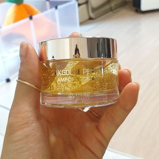 아이앤립 / EYENLIP 아이앤립 24K 골드 N 펩타이드 앰플 크림 — 5점을 준 리뷰어가 2021년 5월 올린 사용 사진