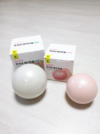 트라택 쿠셔닝 웨이트볼 0.5kg + 1kg SET — 5점을 준 리뷰어가 2022년 6월 올린 사용 사진