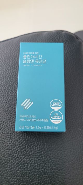 클린24시간 슬림앤유산균 1박스 (3.5g X 15포) — 5점을 준 리뷰어가 2022년 10월 올린 사용 사진