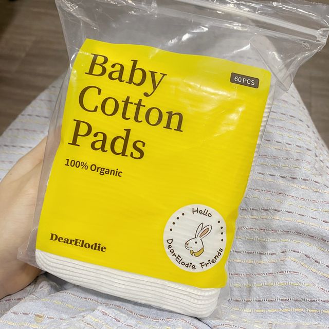 디어엘로디 프리미엄 유기농 유아 솜티슈 60매  2 + 1 PACK 리뷰 사진