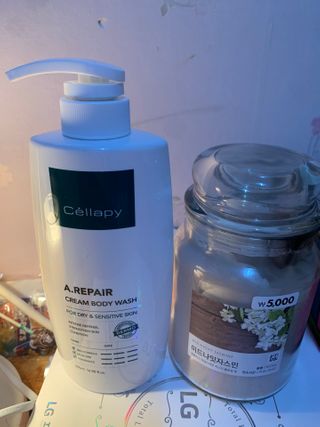 셀라피 에이리페어 크림 바디 워시 2세대 500ml — 5점을 준 리뷰어가 2021년 1월 올린 사용 사진