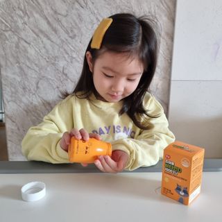 앙팡 츄어블 비타민D 1000 IU 130mg x 90정 — 5점을 준 리뷰어가 2023년 1월 올린 사용 사진