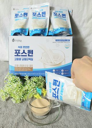 자연에온 마시는 프로틴 고함량 균형단백질 음료 포스틴 125ml 10개입 1BOX — 5점을 준 리뷰어가 2021년 3월 올린 사용 사진