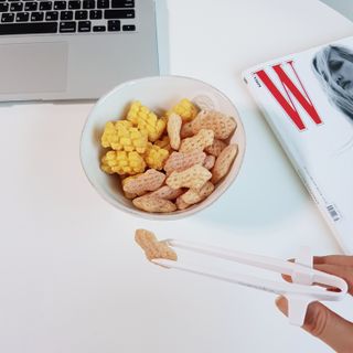 칩스틱 과자젓가락 게이밍젓가락 2ea / KC인증 식품용 — 5점을 준 리뷰어가 2021년 10월 올린 사용 사진