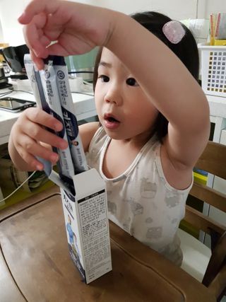 키즈텐플러스 연세 키즈텐 플러스 1개월 — 5점을 준 리뷰어가 2021년 4월 올린 사용 사진