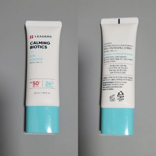리더스코스메틱 리더스 카밍 바이오틱스 선 에센스 SPF 50+ PA++++ — 5점을 준 리뷰어가 2022년 6월 올린 사용 사진