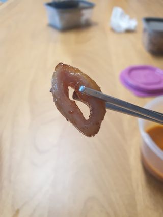 백석푸드시스템 [매진] 맛있는 훈제막창 200g 소스 50g — 5점을 준 리뷰어가 2021년 6월 올린 사용 사진