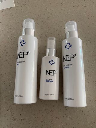 SOONWITH 순위드 NEP+ 스킨케어 3종 세트 — 3.5점을 준 리뷰어가 2021년 3월 올린 사용 사진