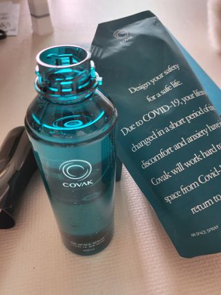 코박 스프레이 살균수  500ml 세트 — 5점을 준 리뷰어가 2022년 6월 올린 사용 사진