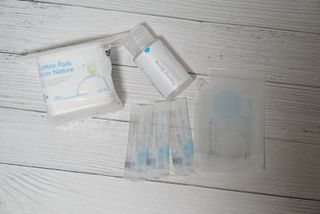 설랩수앤슈, 직접 만들어 쓰는 아기 물티슈 — 3점을 준 리뷰어가 2021년 7월 올린 사용 사진