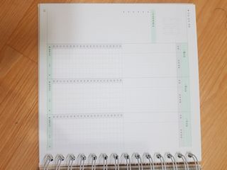 리훈 여러분의 오늘을 채워나갈 수 있도록 도와줄 오늘공부 1년용 스터디플래너 — 5점을 준 리뷰어가 2021년 4월 올린 사용 사진