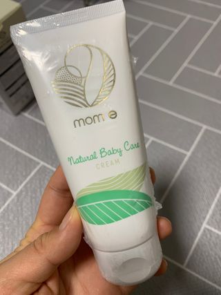 mom e 맘이 내추럴 베이비 케어 크림+바디오일 — 4.5점을 준 리뷰어가 2021년 1월 올린 사용 사진