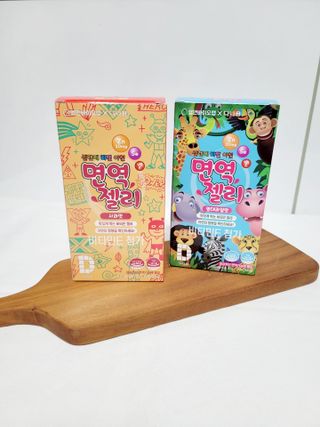 다나음 셀렌에 빠진 아연면역젤리 열대과일맛+사과맛 — 5점을 준 리뷰어가 2021년 4월 올린 사용 사진