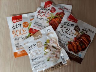 굽네몰 [굽네] 소스가 맛있는 닭가슴살 슬라이스 4종 — 4점을 준 리뷰어가 2021년 4월 올린 사용 사진