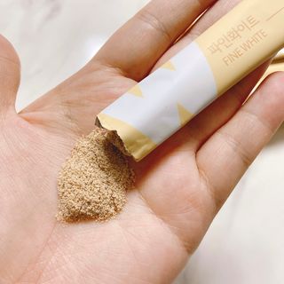 디오르 파인화이트 — 5점을 준 리뷰어가 2022년 1월 올린 사용 사진