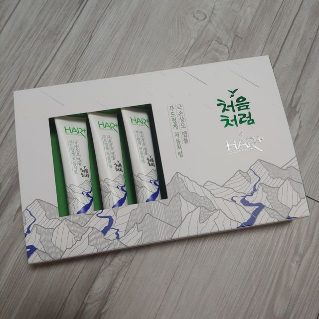 헤어플러스 처음처럼 앰플 에디션 키트 리뷰 사진