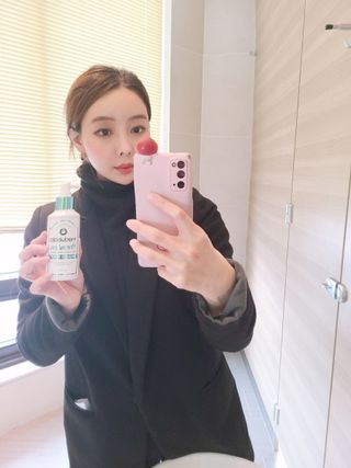 모두발라 탈모집중케어 헤어토닉 — 5점을 준 리뷰어가 2021년 12월 올린 사용 사진