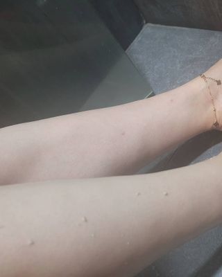 카오리온코스메틱스 곡물 바디 필링 스프레이 — 5점을 준 리뷰어가 2021년 6월 올린 사용 사진