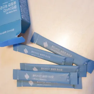 클린24시간 슬림앤유산균 1박스 (3.5g X 15포) — 5점을 준 리뷰어가 2022년 10월 올린 사용 사진