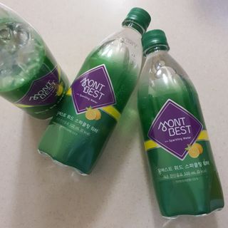 몽베스트 Montbest with Sparkling water Lemon OR Lime 20병(랜덤) — 5점을 준 리뷰어가 2021년 10월 올린 사용 사진