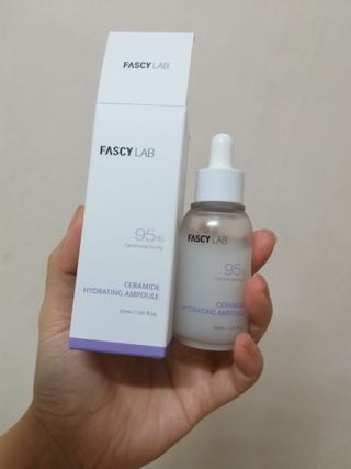 파시랩 세라마이드 하이드레이팅 앰플 — 4점을 준 리뷰어가 2021년 8월 올린 사용 사진