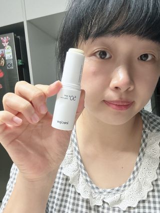 아이레시피 워터리터치 에센스 선 밤 [SPF50+/PA++++] — 5점을 준 리뷰어가 2023년 7월 올린 사용 사진