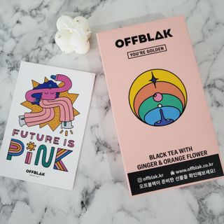 [오프블랙] 아침을 상큼하게 시작하는 에너지티! 유아골든 블렌딩홍차 12T — 5점을 준 리뷰어가 2022년 1월 올린 사용 사진