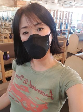 어치제작소 MaskSir Fusion Mask — 5점을 준 리뷰어가 2022년 5월 올린 사용 사진