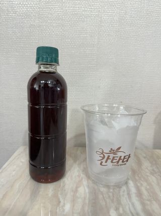 무라벨 바리스타룰스 디카페인 아메리카노 — 5점을 준 리뷰어가 2024년 4월 올린 사용 사진