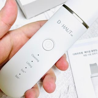 디하우트 랩 4 in 1 갈바닉 아쿠아 워터 필링기 스킨스크러버 — 4.5점을 준 리뷰어가 2021년 11월 올린 사용 사진